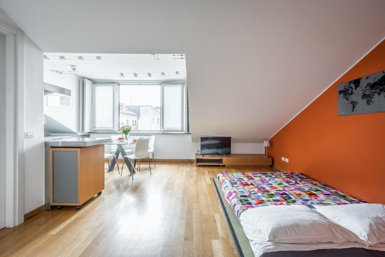 The Orange Attic - Navigli Area Apartment Milan Luaran gambar